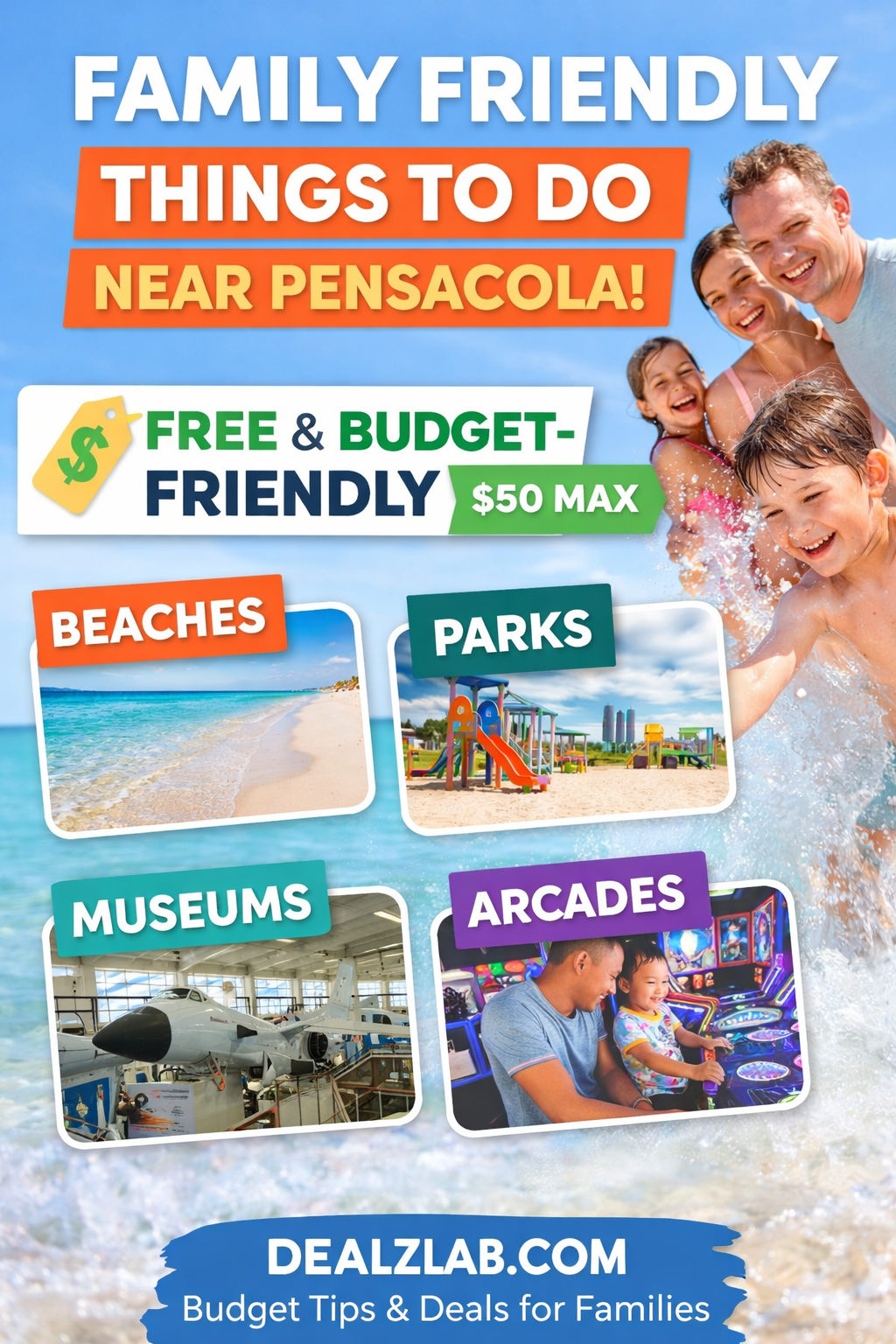 Family-Friendly Things To Do Near Pensacola (From Free to Budget-Friendly)
